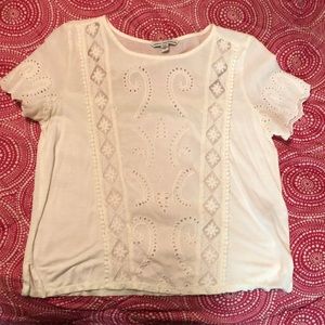American Eagle white blouse